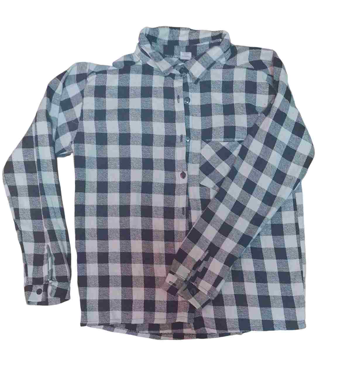 CAMISA XADREZ FLANELADA ADULTO